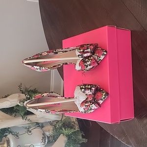 Betsey Johnson floral shoes